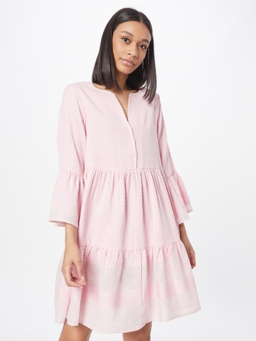 Abito camicia 'Julia' di Summery Copenhagen in rosa: frontale