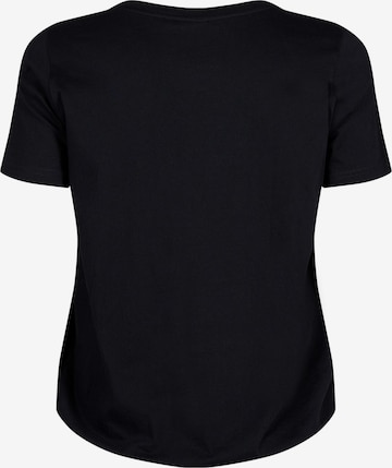 T-shirt 'Donna' Zizzi en noir