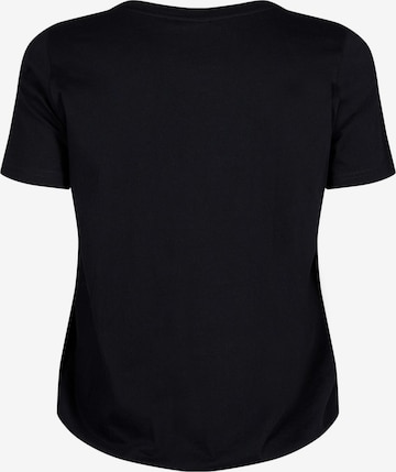 Zizzi - Camisa 'Donna' em preto