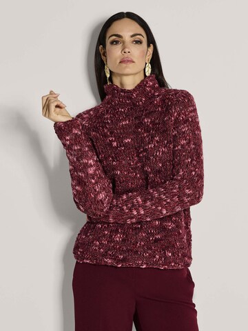 MADELEINE Pullover in Rot: Vorderseite