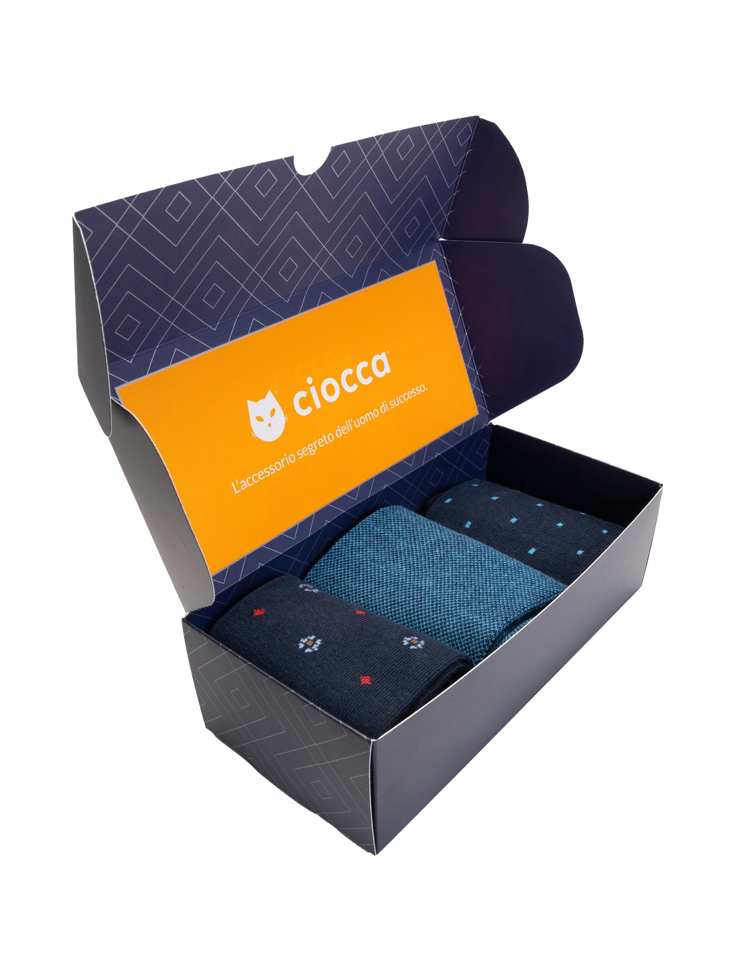 Ciocca Sokken 'Gift Box' in Gemengde kleuren