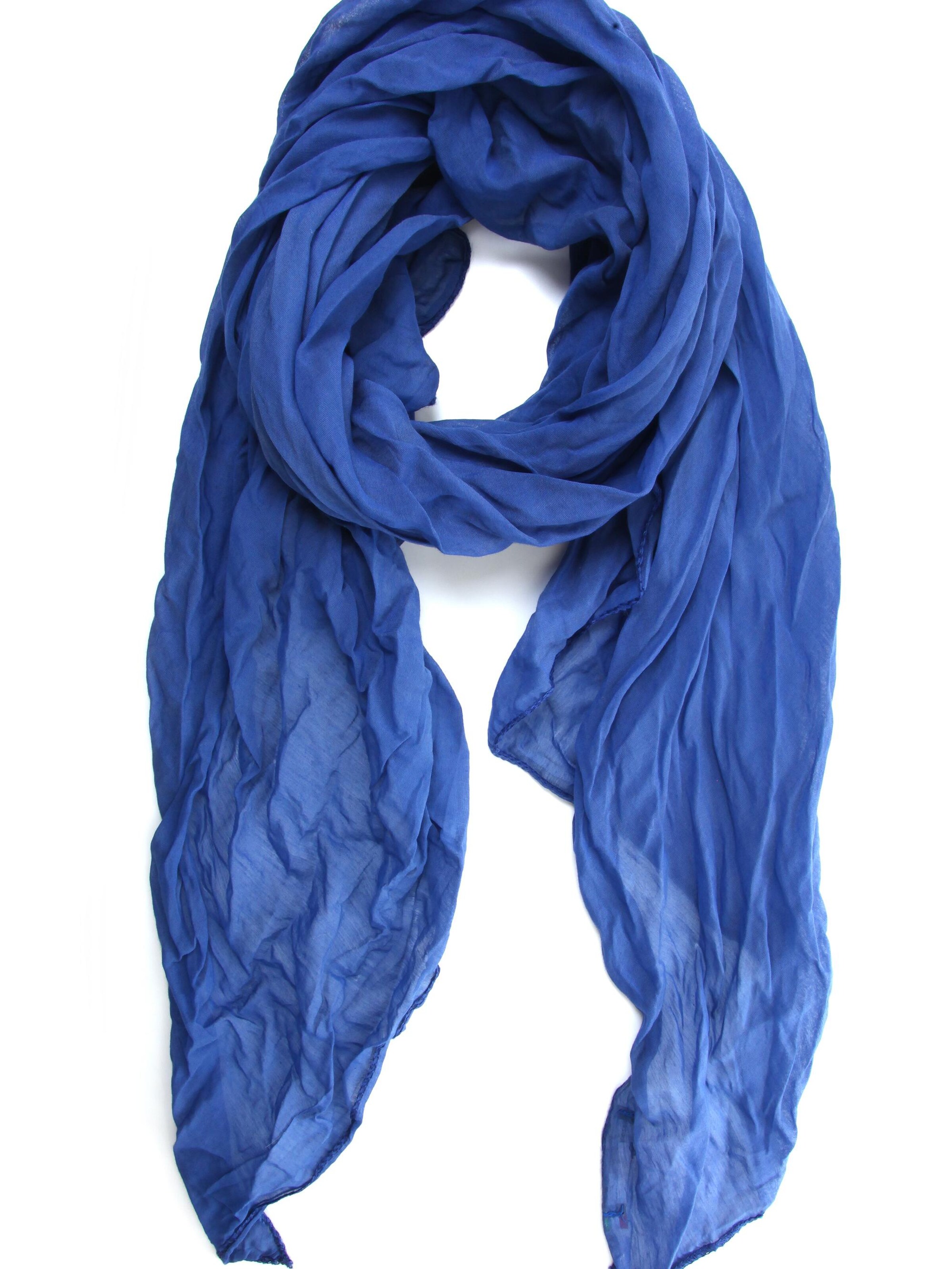 COLLEZIONE ALESSANDRO Scarf 'Unitoo' in Blue: front