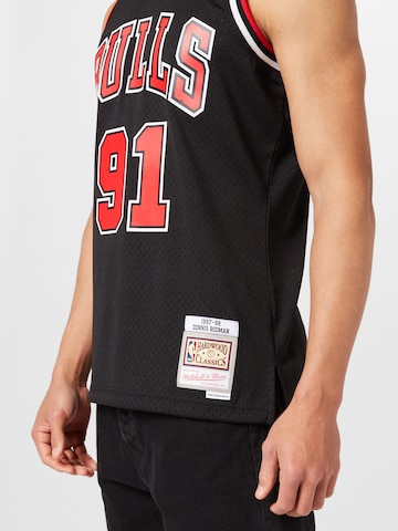 Mitchell & Ness Shirt 'Dennis Rodman' in Zwart