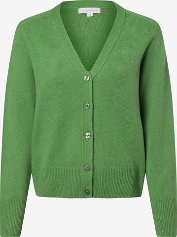 Brookshire Knit Cardigan in Green: front