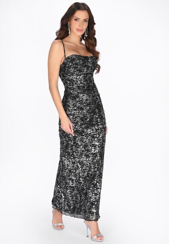 Robe de soirée 'Festive' faina en noir