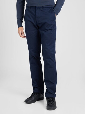 GAP Slimfit Chino in Blauw: voorkant