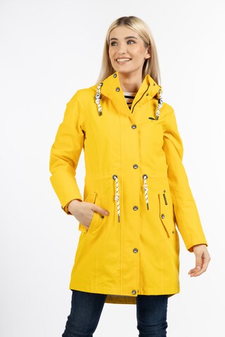 Schmuddelwedda Weatherproof jacket in Yellow: front