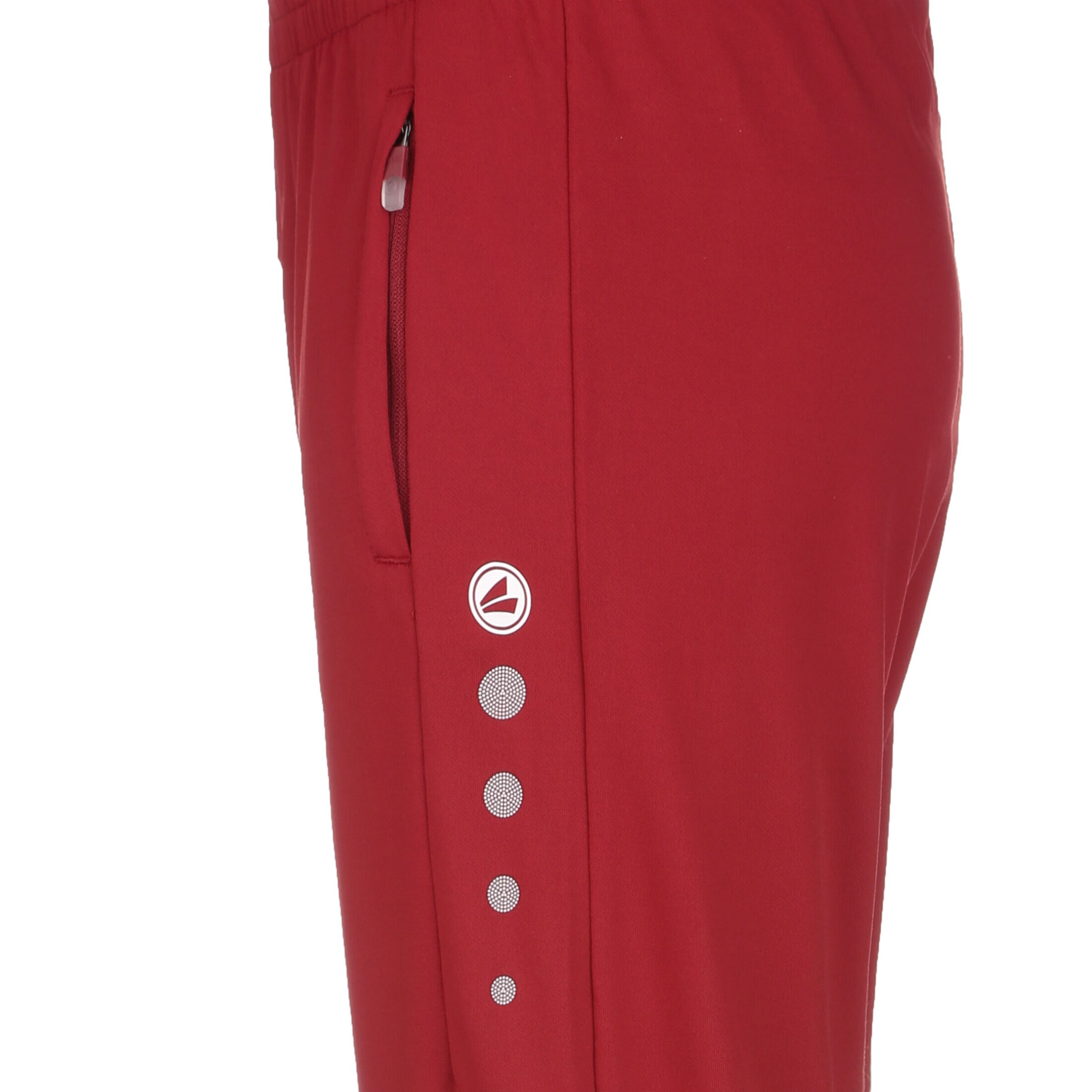 JAKO Regular Workout Pants in Red
