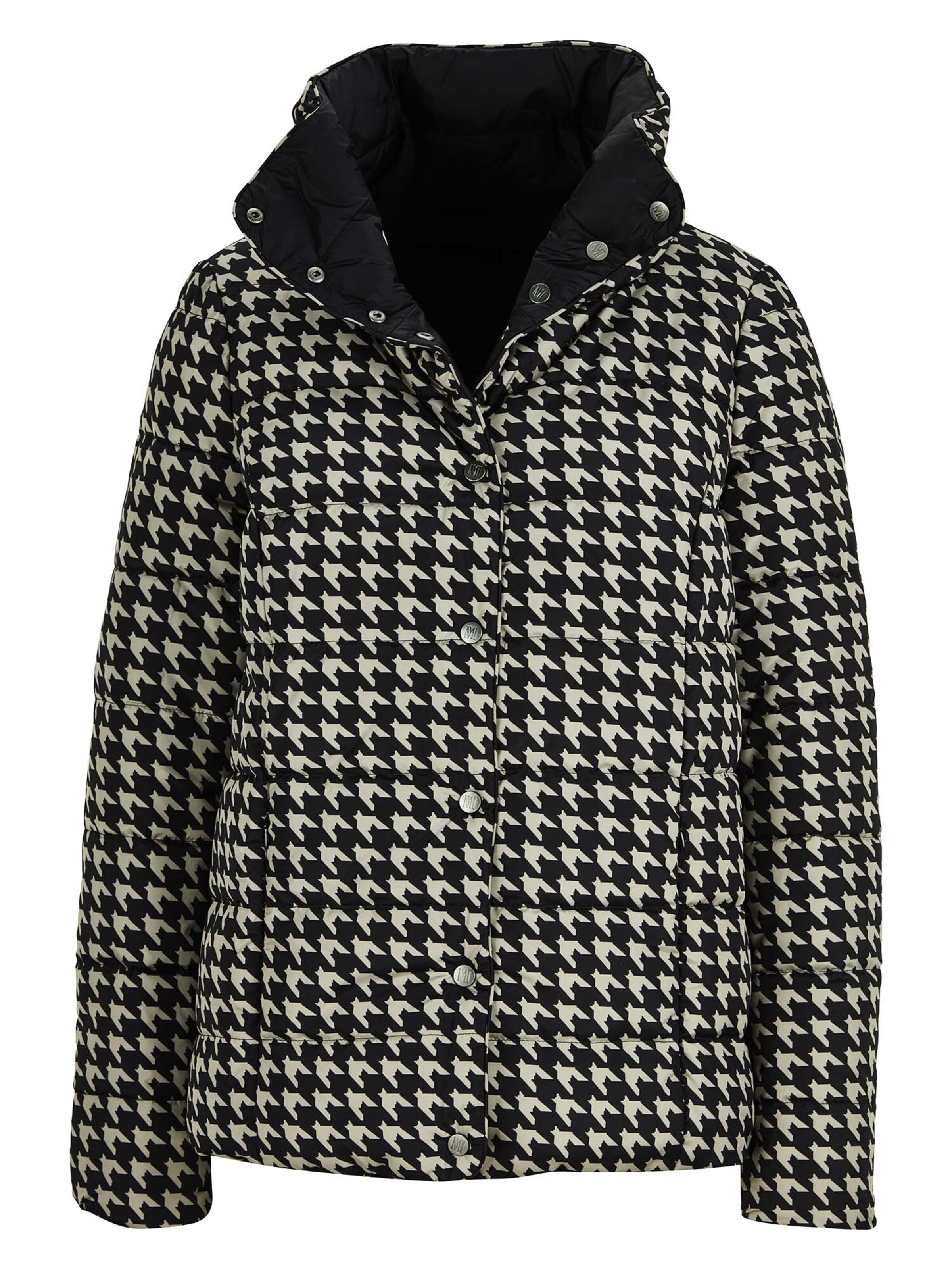 MADELEINE Between-season jacket in Black / White, Item view