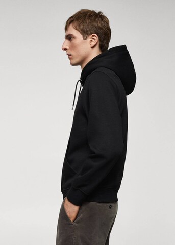 MANGO MAN Sweatshirt 'Bono' in Zwart