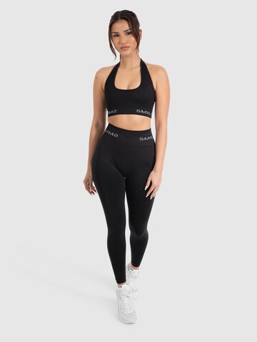 Smilodox Bralette Sports Top 'Azura' in Black