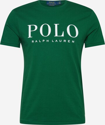 T-Shirt Polo Ralph Lauren en vert : devant