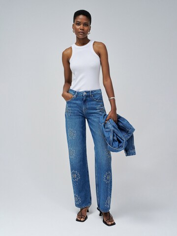 Salsa Jeans Wide leg Jeans 'True' in Blauw