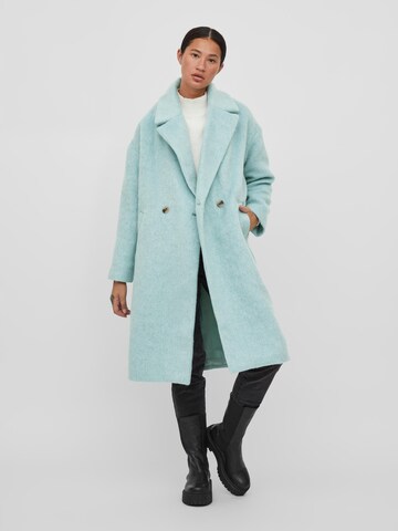 VILA Between-Seasons Coat 'Alissi' in Blue