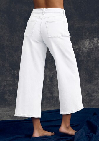 Wide Leg Jean LASCANA en blanc