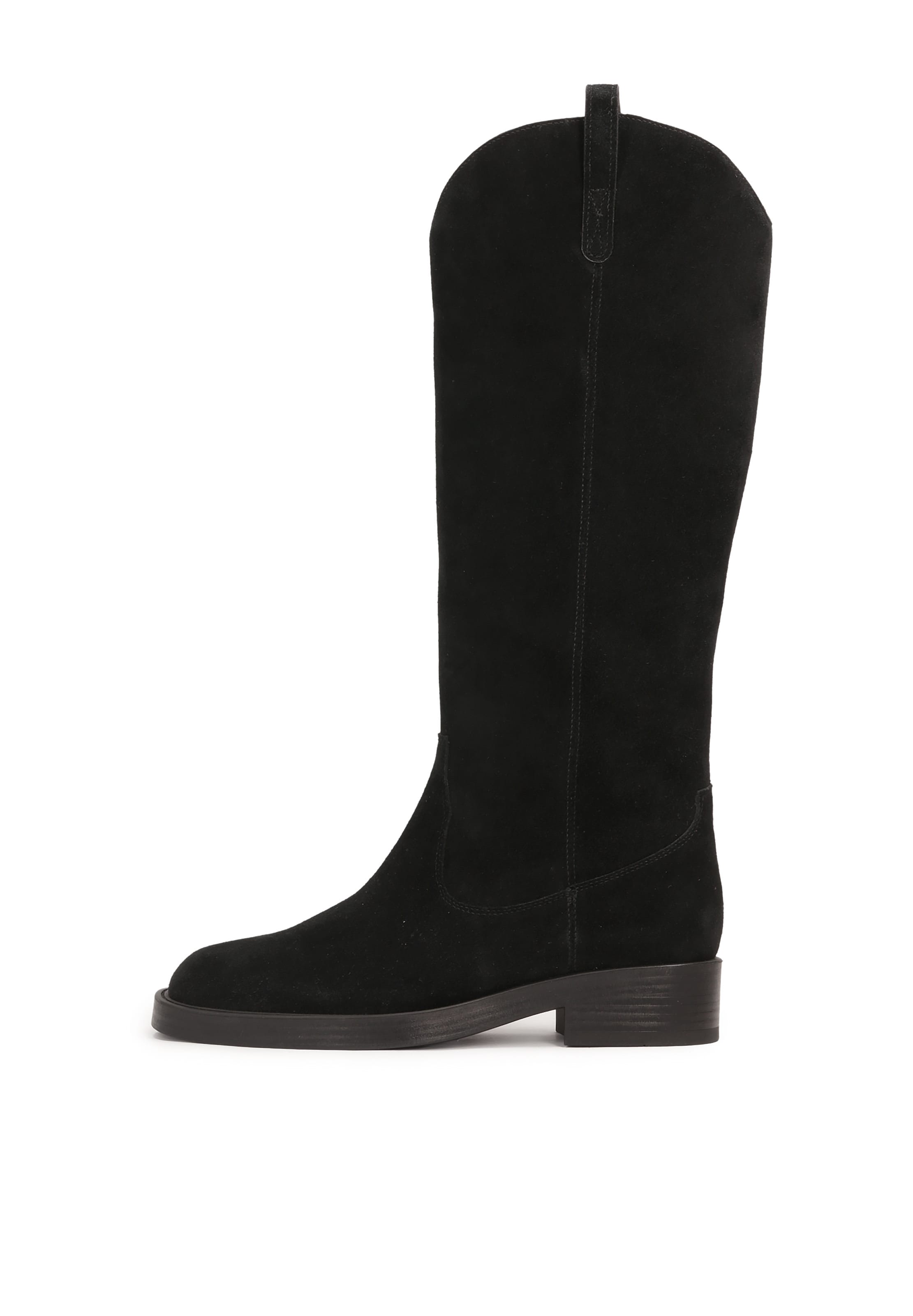 Kazar Μπότες σε μαύρο: μπροστά