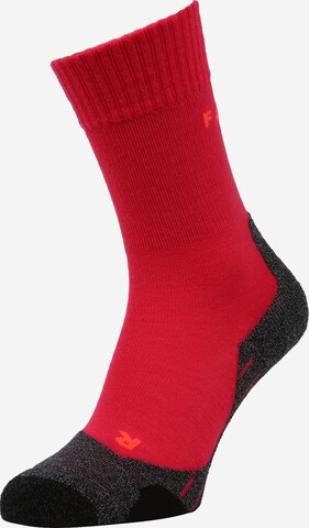 FALKE Athletic Socks in Pink: front