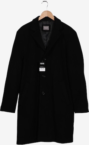 Commander Mantel XL in Schwarz: Vorderseite