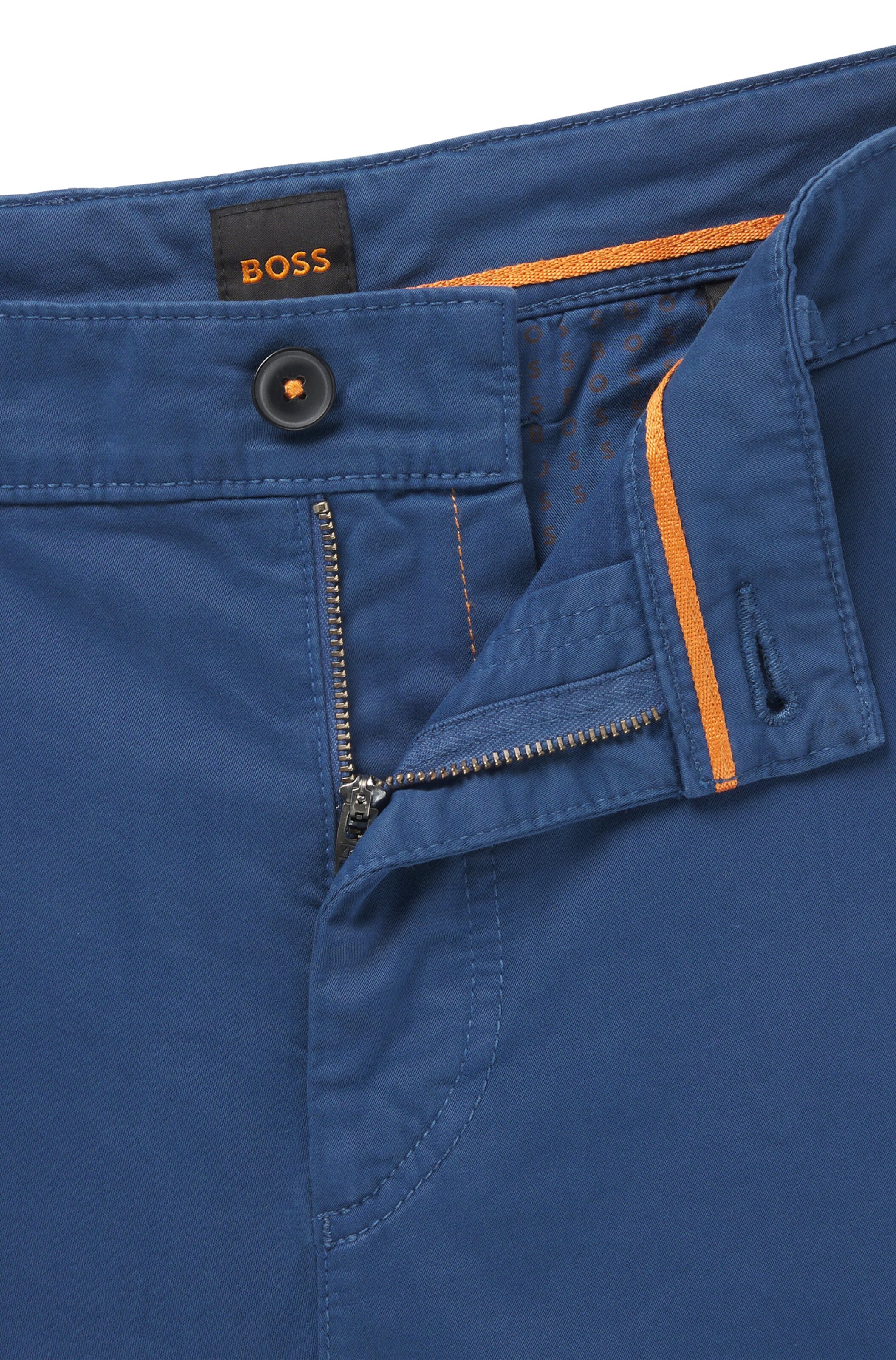 BOSS Tapered Chino Pants in Blue