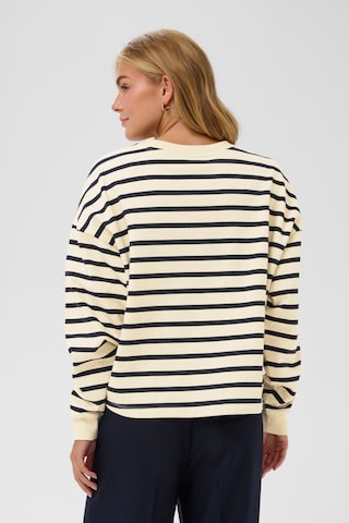 Sweat-shirt 'SZOsiria' SAINT TROPEZ en beige