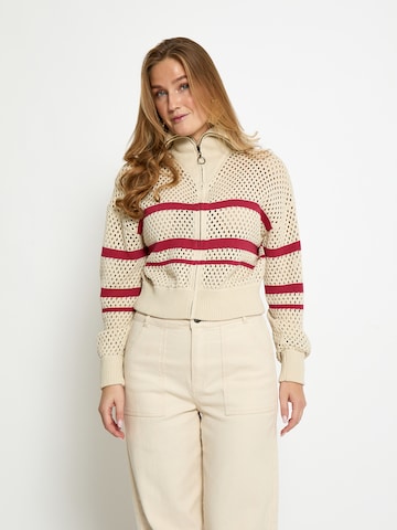 Giacchetta 'Malla' di Peppercorn in beige: frontale