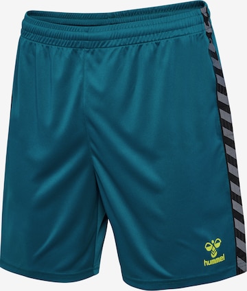 Regular Pantalon de sport 'AUTHENTIC' Hummel en bleu