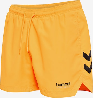Hummel Badeshorts 'NED' in Orange