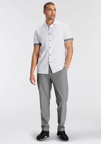 BRUNO BANANI Regular fit Button Up Shirt in White