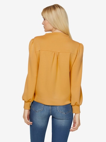 Linea Tesini by heine Sweatshirt in Yellow