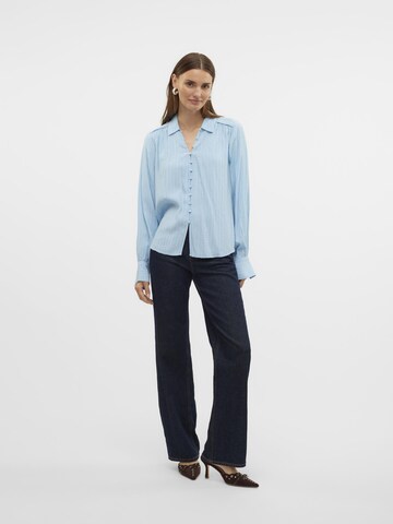Chemisier 'VMViolet' VERO MODA en bleu