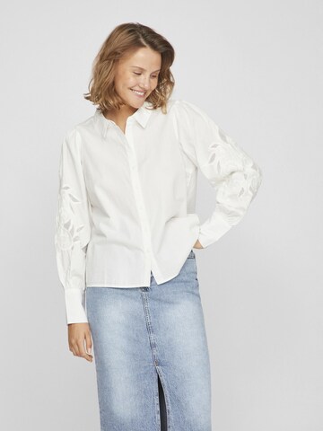 VILA Blouse in Wit: voorkant