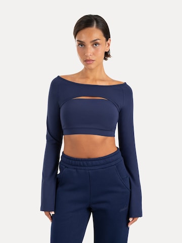 T-shirt ' Neola ' Smilodox en bleu : devant