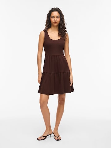 VILA Kleid in Braun