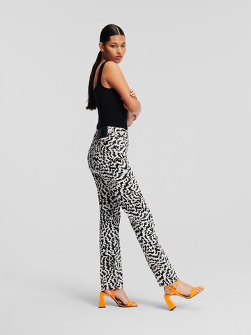 Karl Lagerfeld Regular Jeans in Schwarz