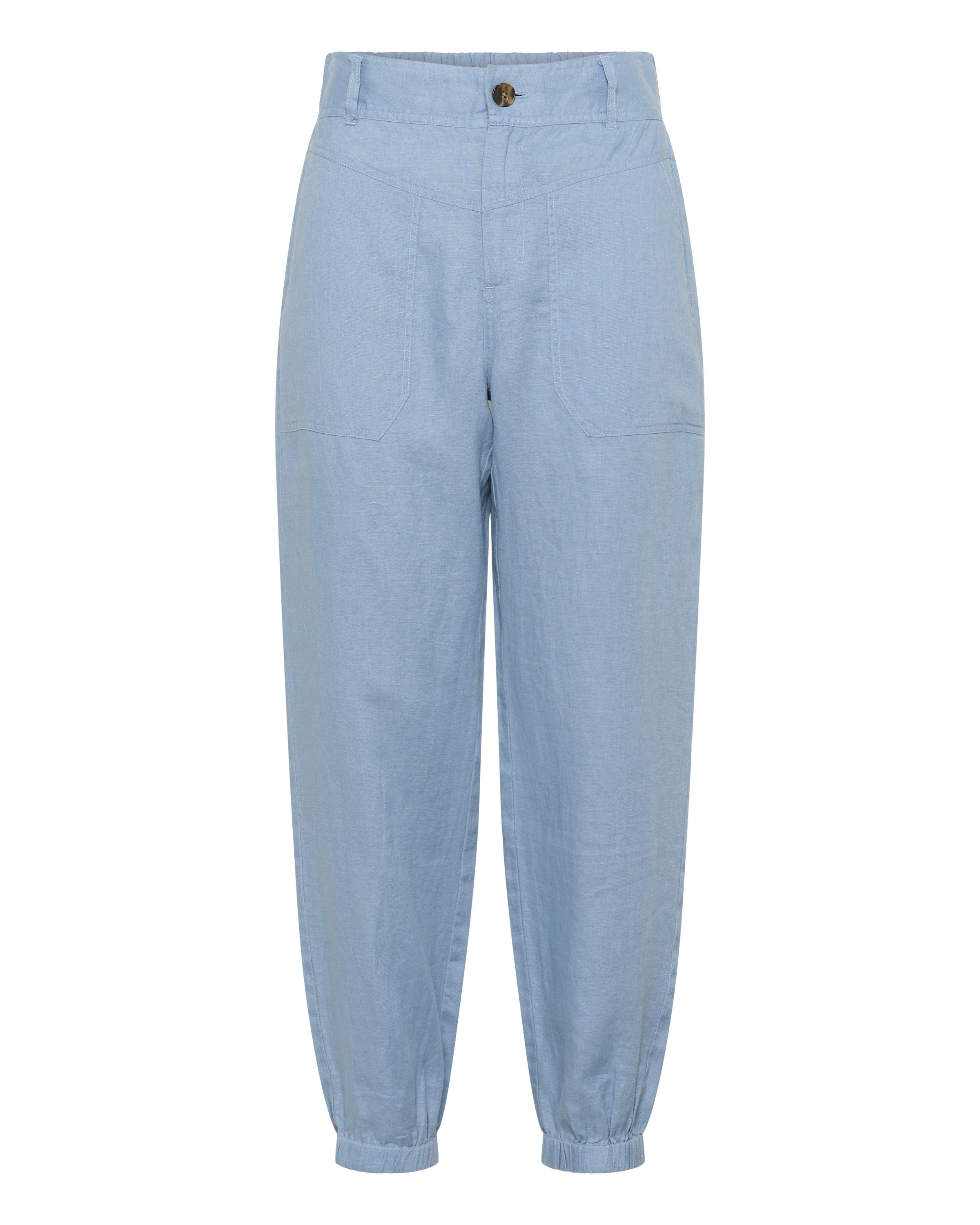 Part Two Broek 'Shenas' in Blauw: voorkant