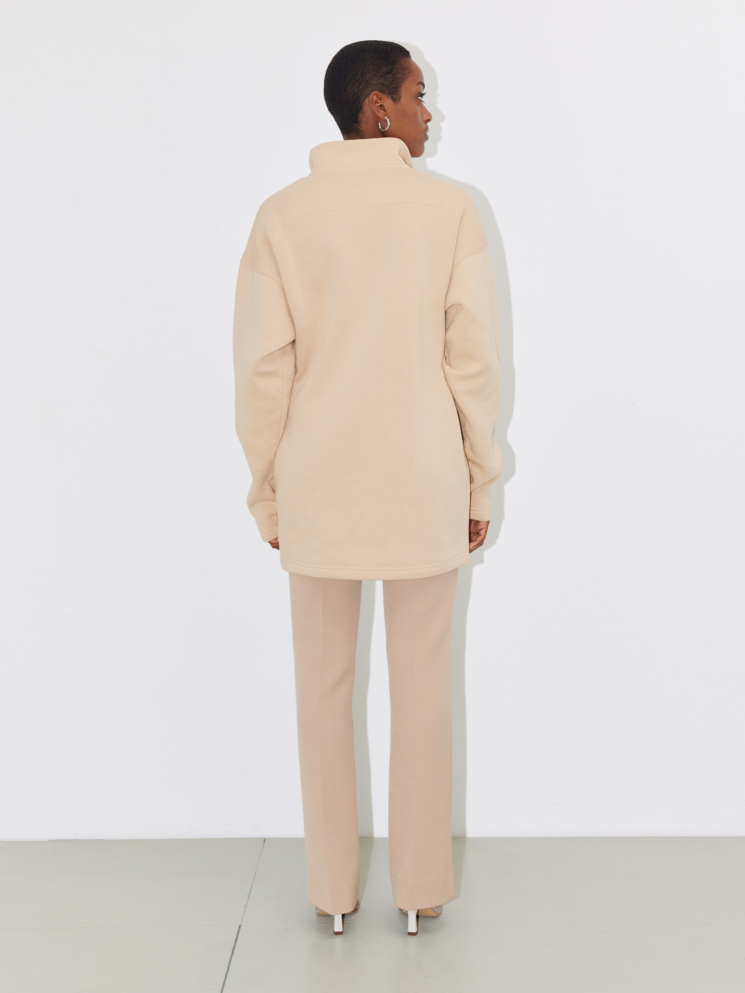 Odzież Plus size LeGer by Lena Gercke Sukienka Romy w kolorze Beżowym 