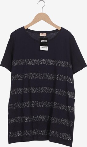 TRIANGLE T-Shirt 4XL in Blau: Vorderseite