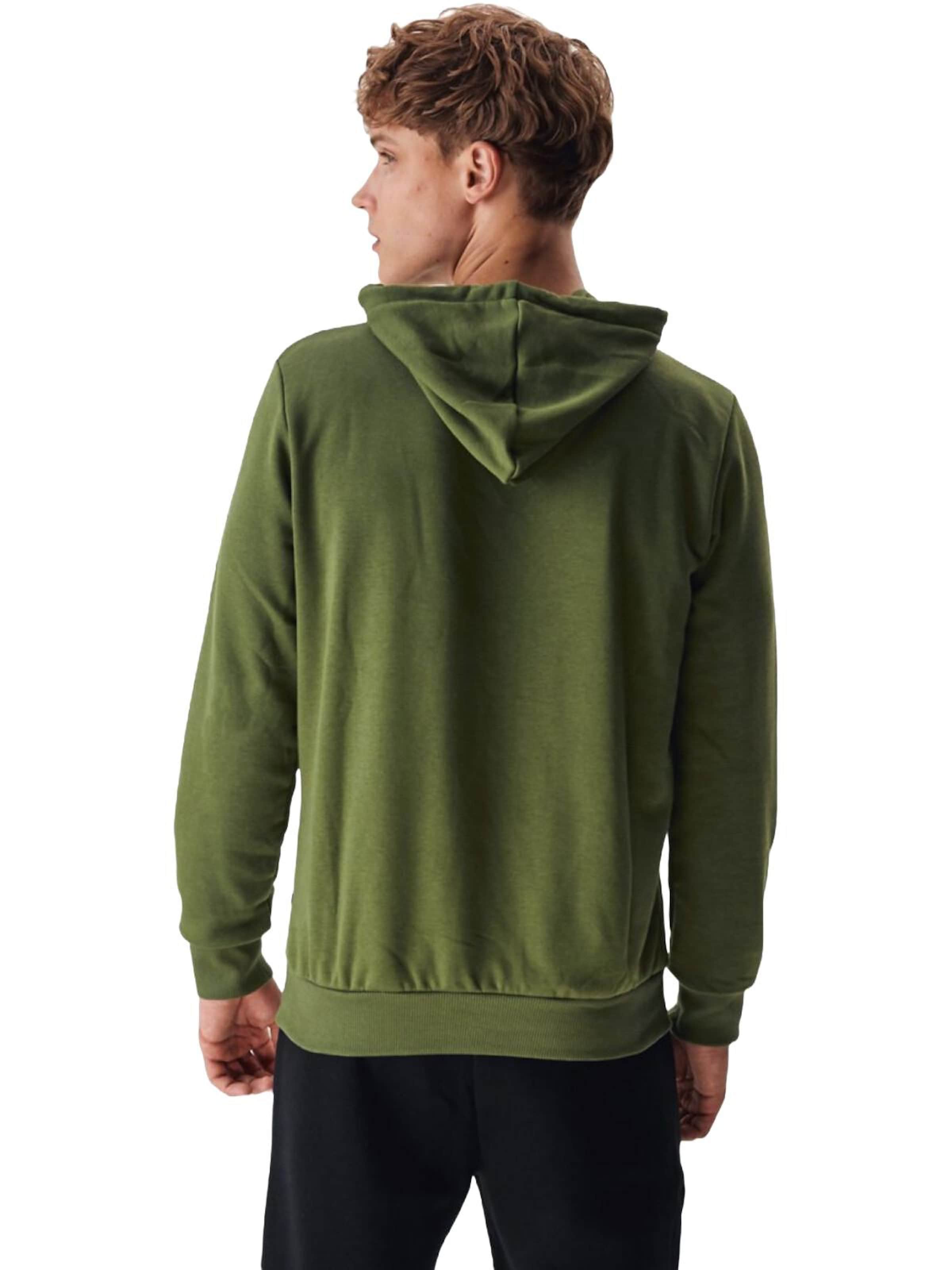 Sweat-shirt 'LTB Jeans Herren-Kapuzenpullover' LTB Jeans en vert
