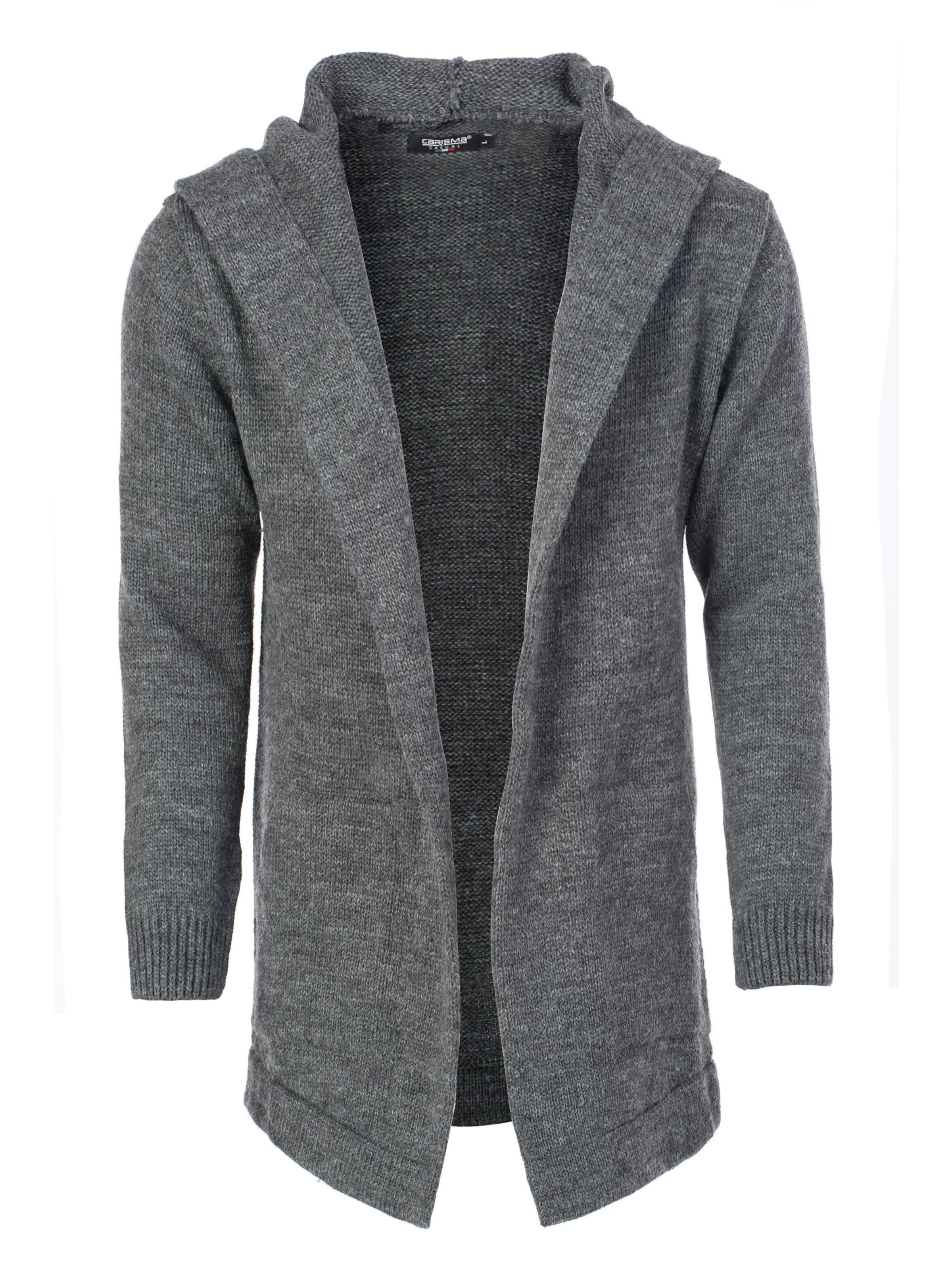 CARISMA Strickjacke in Grau: Vorderseite