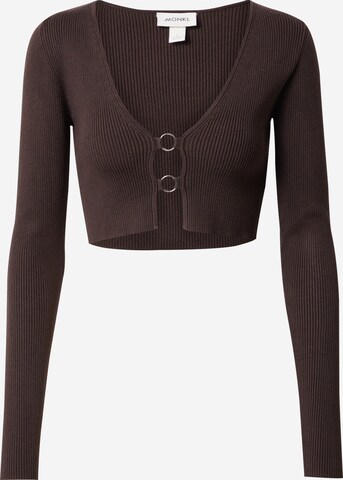 Monki Shirt in Brown: front