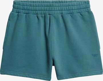 Superdry Broek in Blauw: voorkant