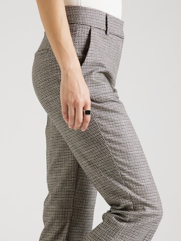 évasé Pantalon à plis 'Clara' FIVEUNITS en marron