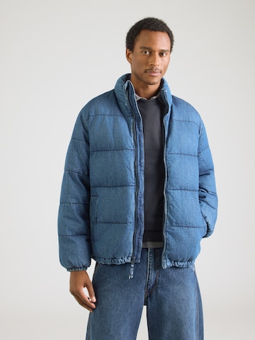 LEVI'S ® Jacke 'Piedmont Short Puffer' in Blau: Vorderseite