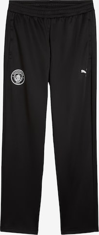 PUMA Slim fit Workout Pants in Black: front