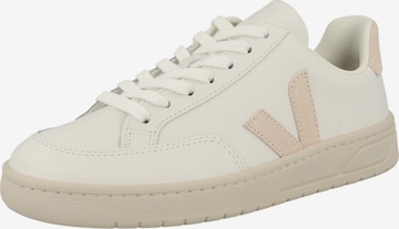 Baskets basses 'V12' Veja en blanc : devant