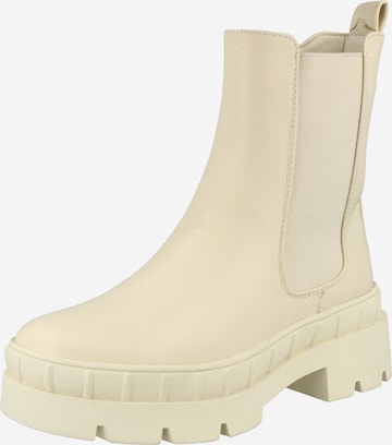 ABOUT YOU - Botas chelsea 'Nala' em branco: frente