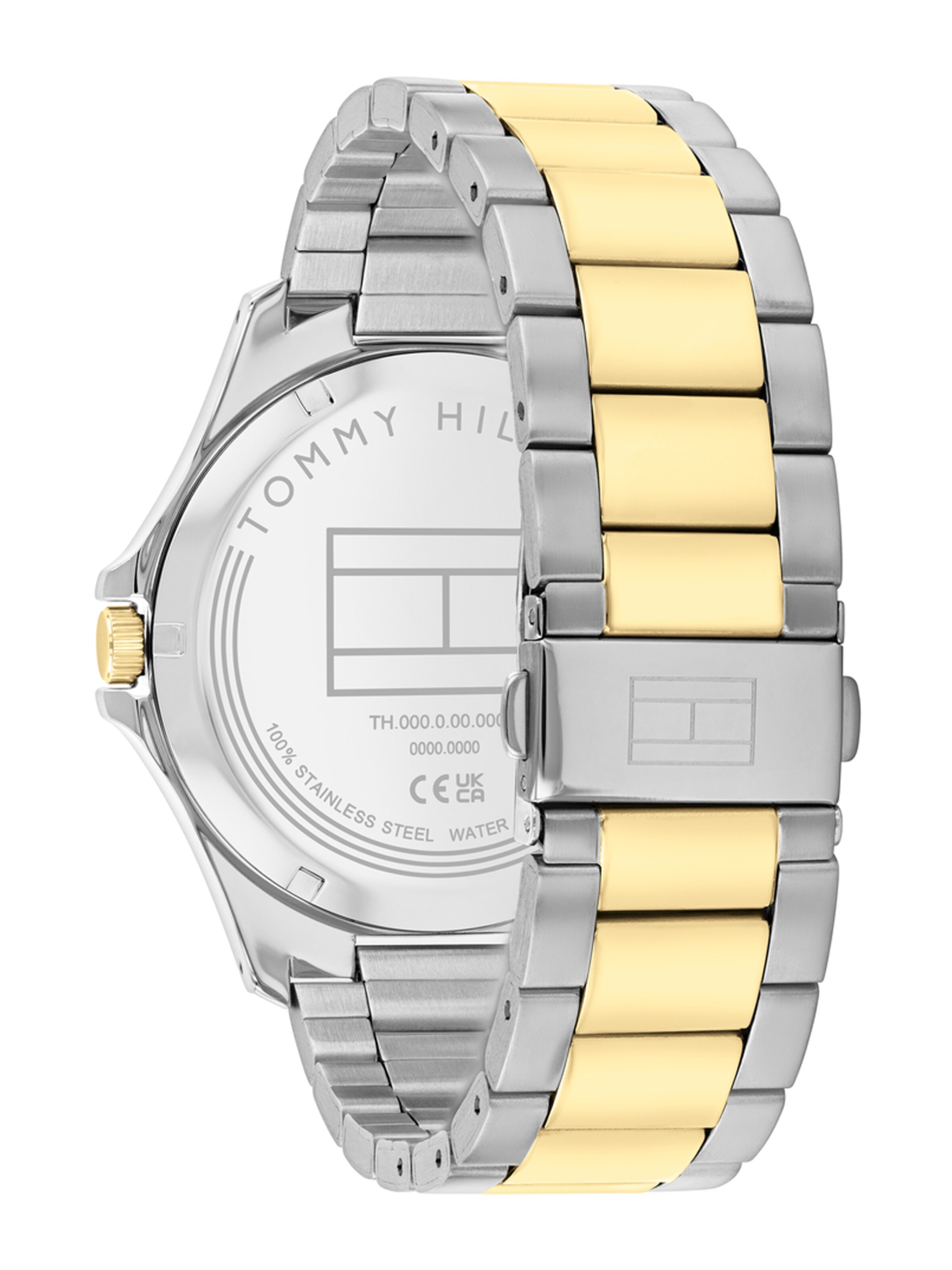 TOMMY HILFIGER Аналогов часовник 'BRUCE' в сребърно