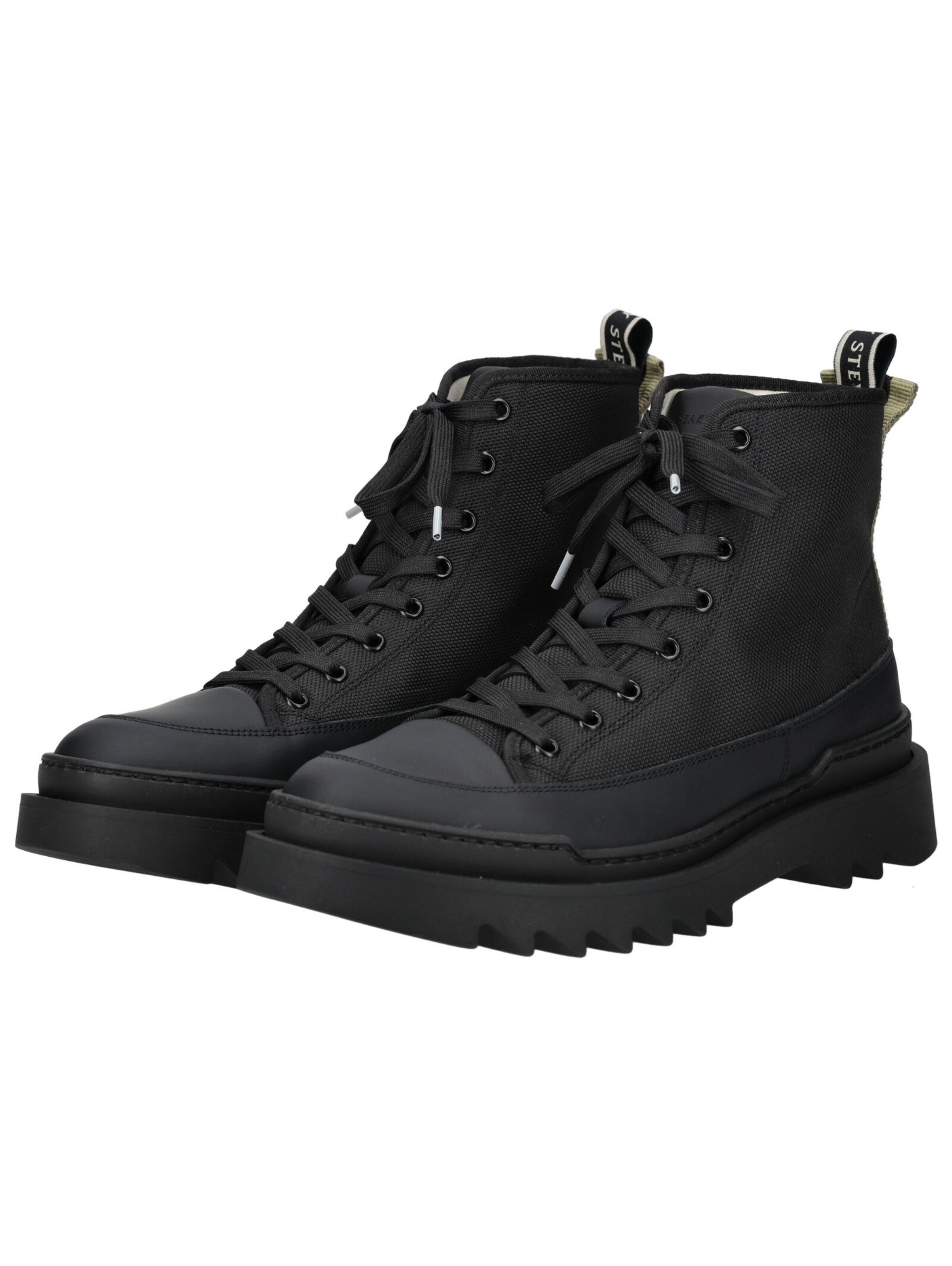 Bottines à lacets Sneaky Steve en noir