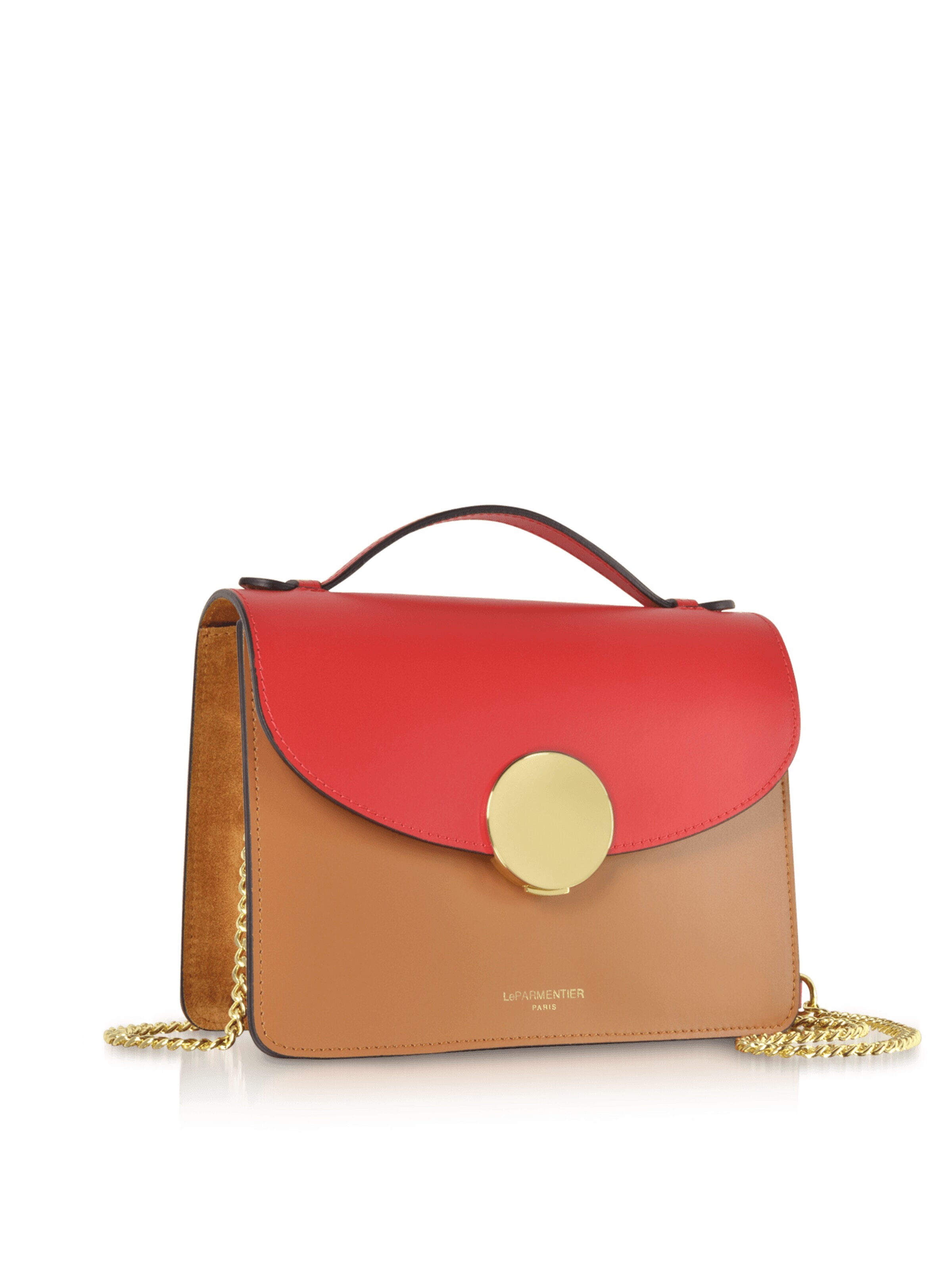 Borsa a mano 'New Ondina' di LeParmentier in rosso
