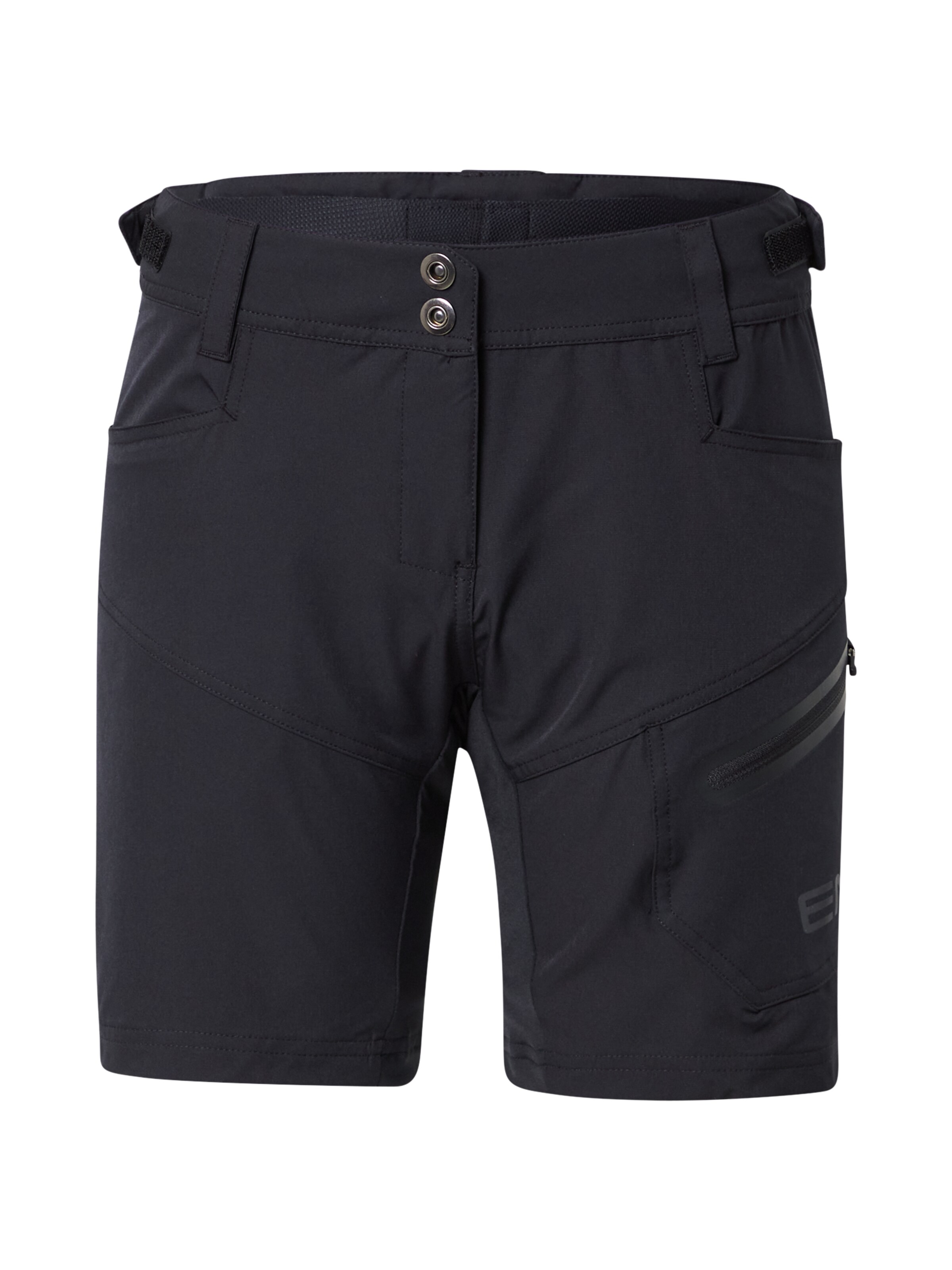 ENDURANCE Sportshorts 'Jamilla' in Schwarz: Vorderseite
